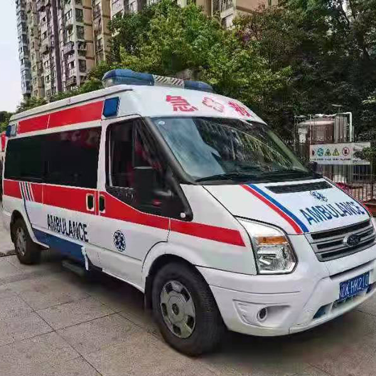 贾汪长途救护车护送病人返乡